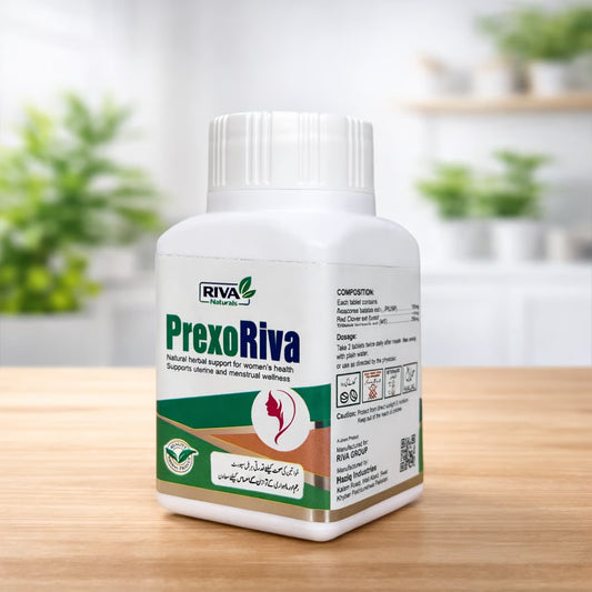 PrexoRiva Tablets – Leucorrhea (Likoria) Herbal Support | Herbalifes.pk