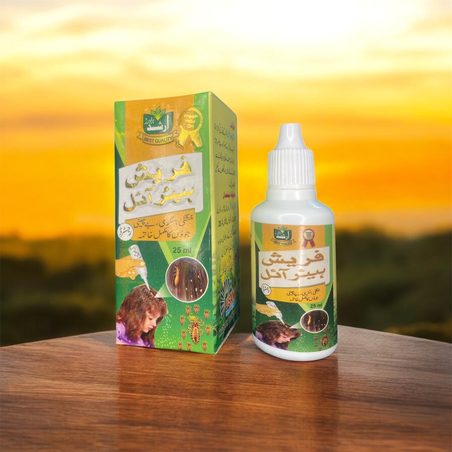 Fresh Hair Oil – Natural Solution for Head Lice Removal